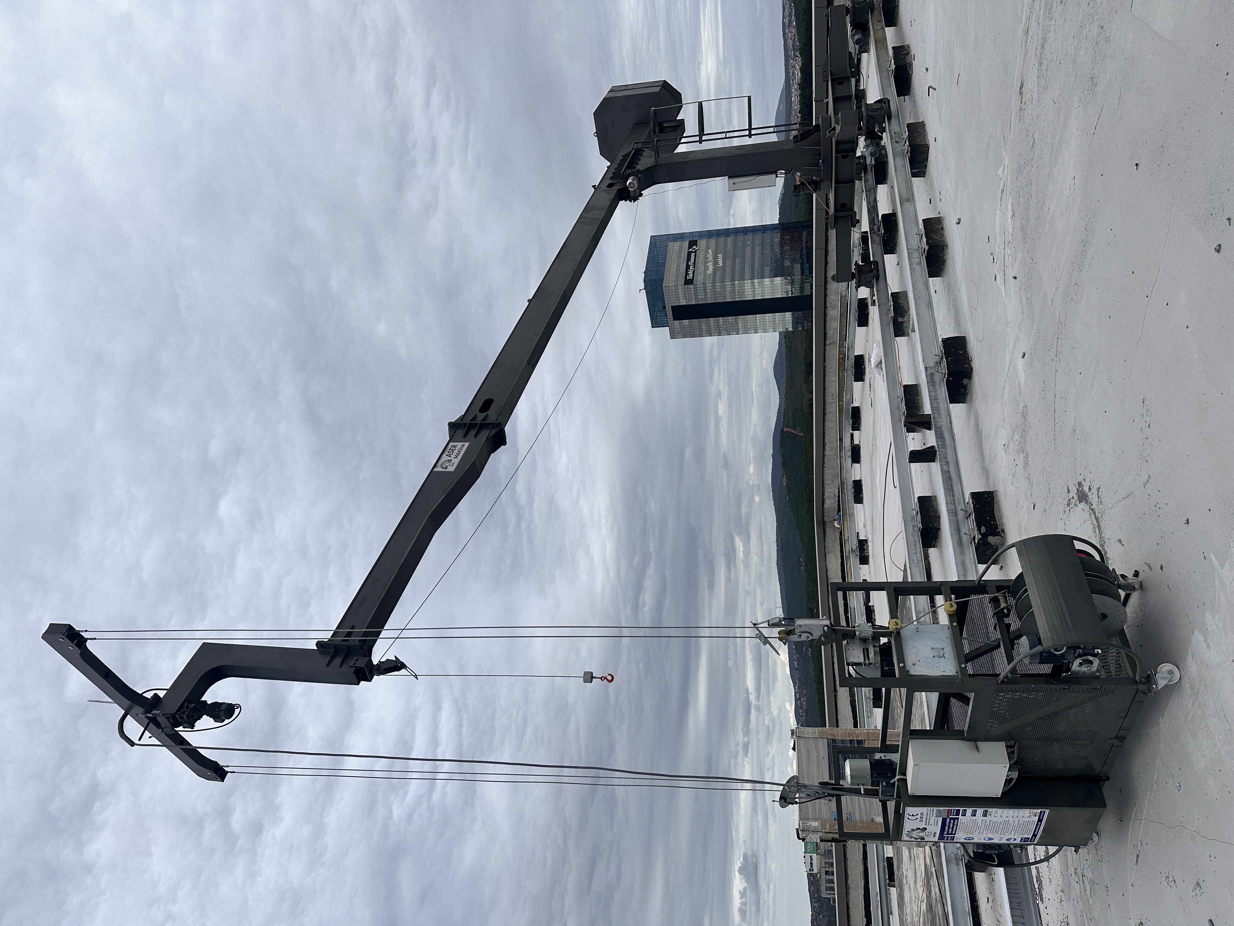 TM-40 Tek Bomlu Raylı Cephe Temizlik Sistemi - 22